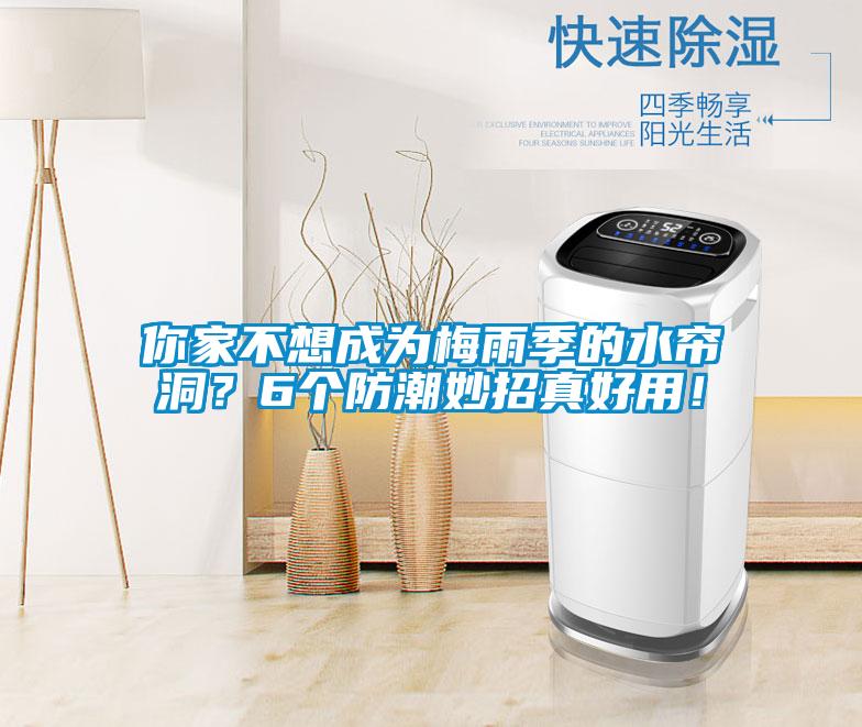 你家不想成為梅雨季的水簾洞？6個(gè)防潮妙招真好用！
