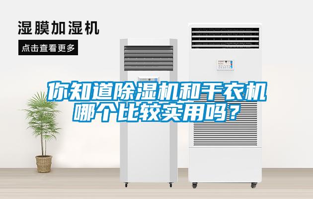 你知道除濕機(jī)和干衣機(jī)哪個(gè)比較實(shí)用嗎？
