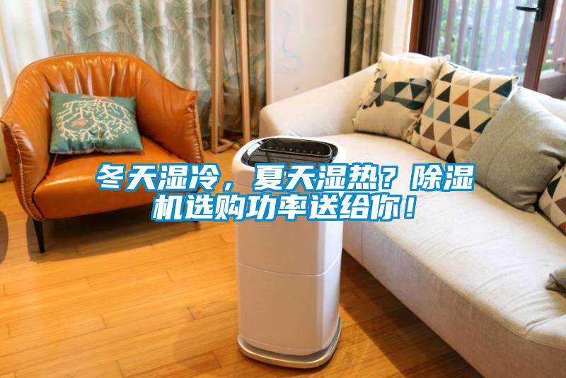 冬天濕冷，夏天濕熱？除濕機(jī)選購功率送給你！