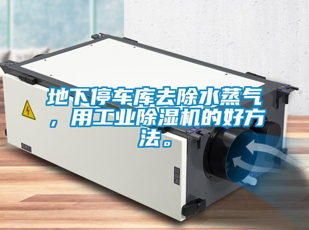 地下停車庫去除水蒸氣，用工業(yè)除濕機的好方法。