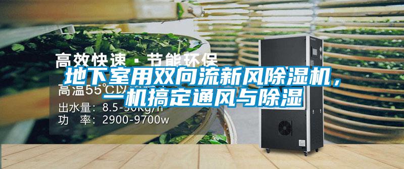地下室用雙向流新風(fēng)除濕機(jī)，一機(jī)搞定通風(fēng)與除濕
