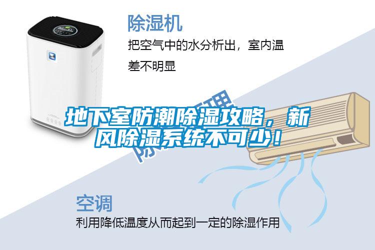 地下室防潮除濕攻略，新風(fēng)除濕系統(tǒng)不可少！