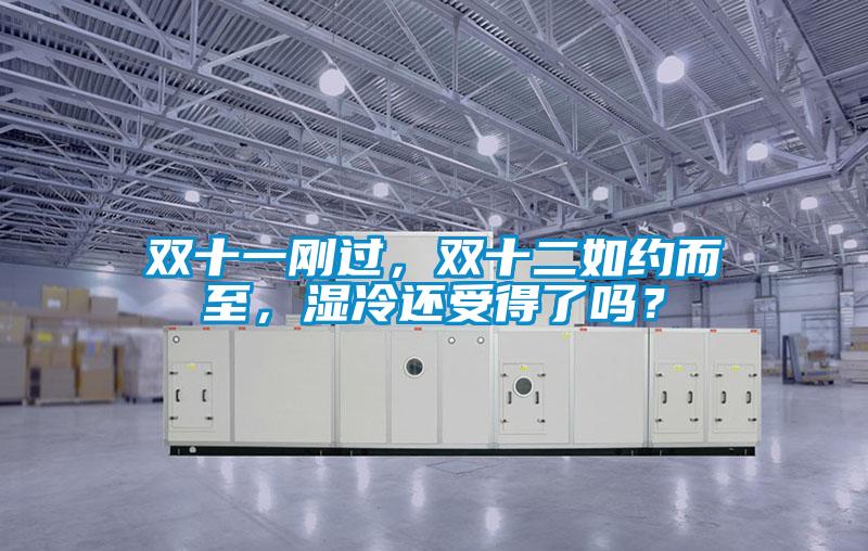 雙十一剛過，雙十二如約而至，濕冷還受得了嗎？