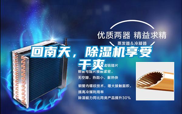回南天，除濕機(jī)享受干爽