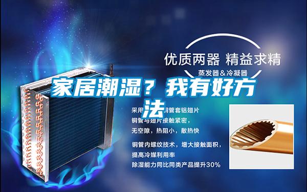 家居潮濕？我有好方法
