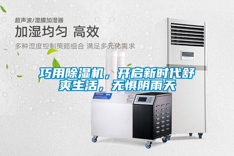 巧用除濕機，開啟新時代舒爽生活，無懼陰雨天