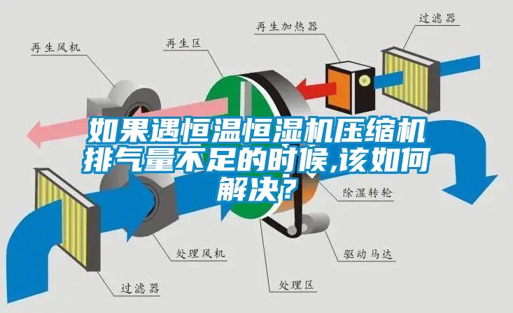 如果遇恒溫恒濕機壓縮機排氣量不足的時候,該如何解決？