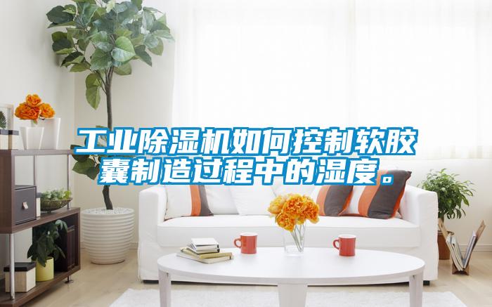 工業(yè)除濕機如何控制軟膠囊制造過程中的濕度。