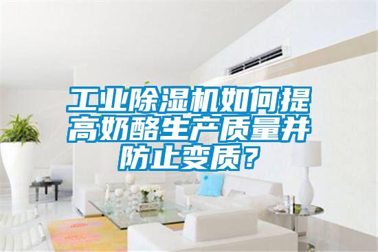 工業(yè)除濕機(jī)如何提高奶酪生產(chǎn)質(zhì)量并防止變質(zhì)？