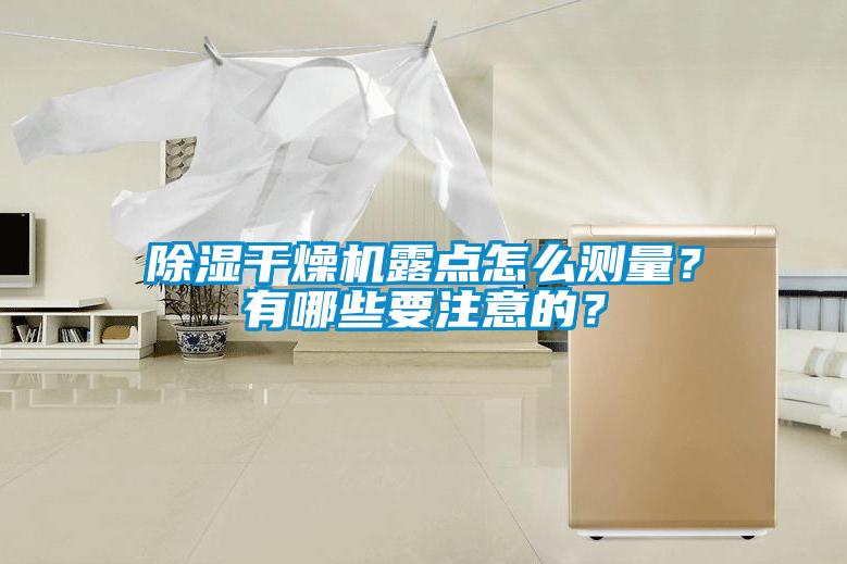 除濕干燥機(jī)露點(diǎn)怎么測(cè)量？有哪些要注意的？