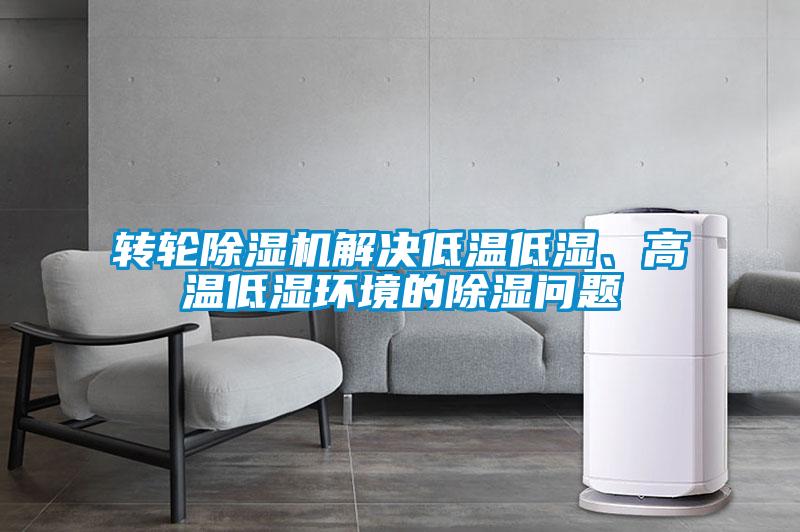 轉(zhuǎn)輪除濕機解決低溫低濕、高溫低濕環(huán)境的除濕問題