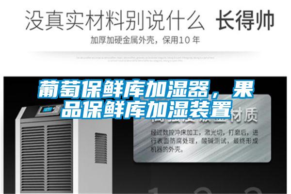 葡萄保鮮庫加濕器，果品保鮮庫加濕裝置