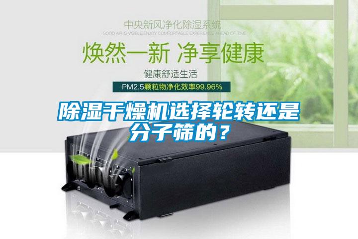 除濕干燥機(jī)選擇輪轉(zhuǎn)還是分子篩的？