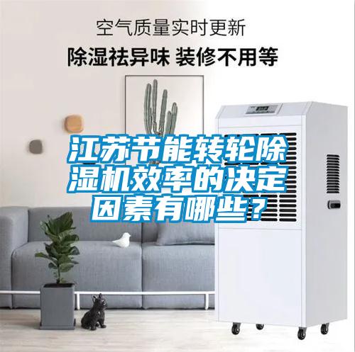 江蘇節(jié)能轉輪除濕機效率的決定因素有哪些？