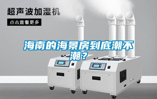海南的海景房到底潮不潮？