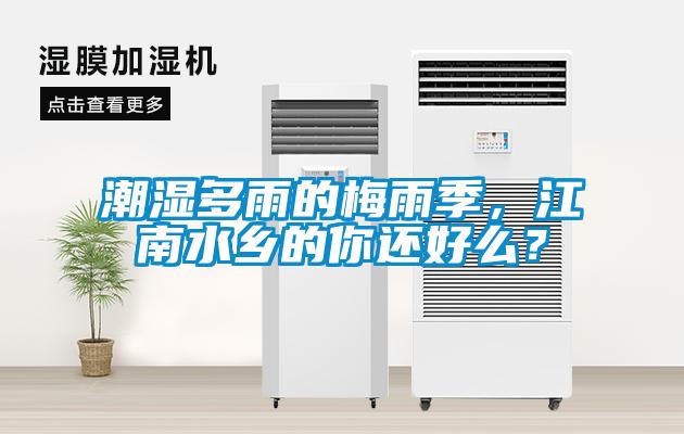 潮濕多雨的梅雨季，江南水鄉(xiāng)的你還好么？