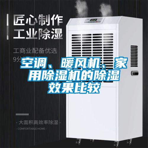 空調(diào)、暖風(fēng)機(jī)、家用除濕機(jī)的除濕效果比較