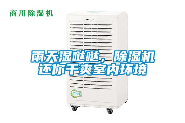 雨天濕噠噠，除濕機還你干爽室內(nèi)環(huán)境