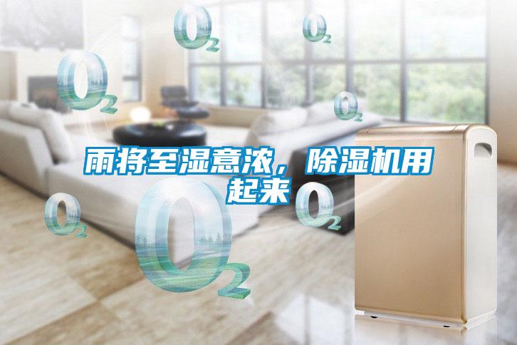 雨將至濕意濃，除濕機(jī)用起來