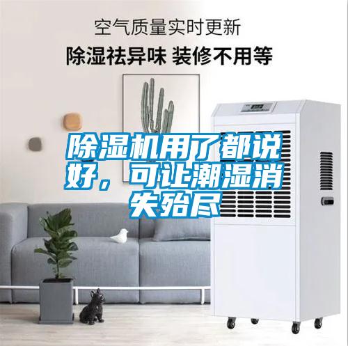 除濕機(jī)用了都說好，可讓潮濕消失殆盡