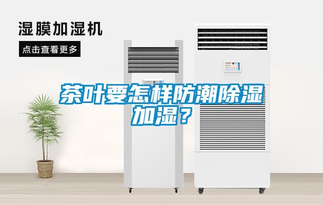 茶葉要怎樣防潮除濕加濕？