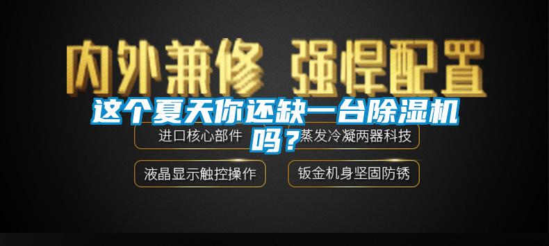 這個(gè)夏天你還缺一臺除濕機(jī)嗎？