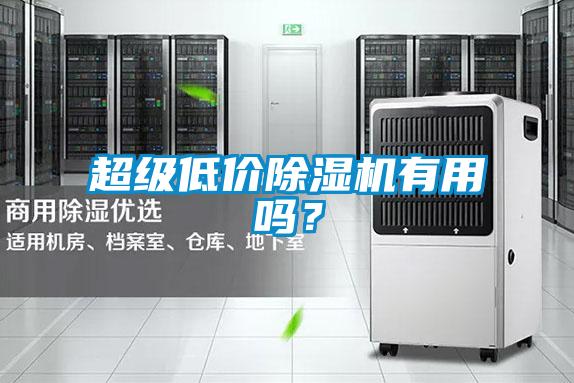 超級低價除濕機有用嗎？