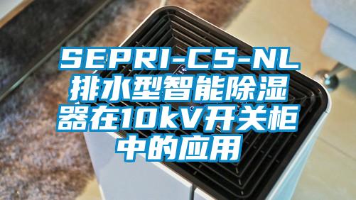 SEPRI-CS-NL排水型智能除濕器在10kV開(kāi)關(guān)柜中的應(yīng)用