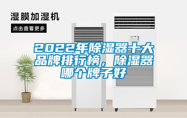 2022年除濕器十大品牌排行榜，除濕器哪個牌子好