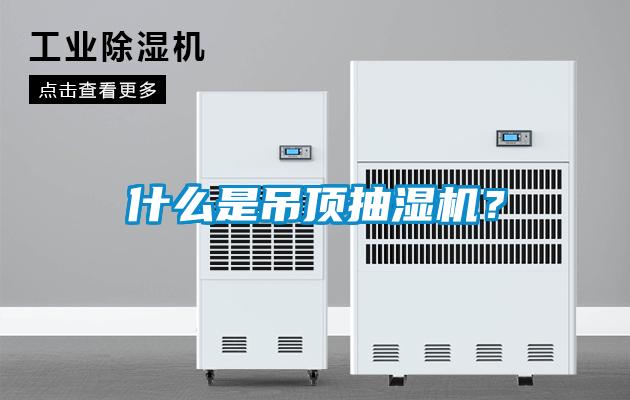 什么是吊頂抽濕機(jī)？