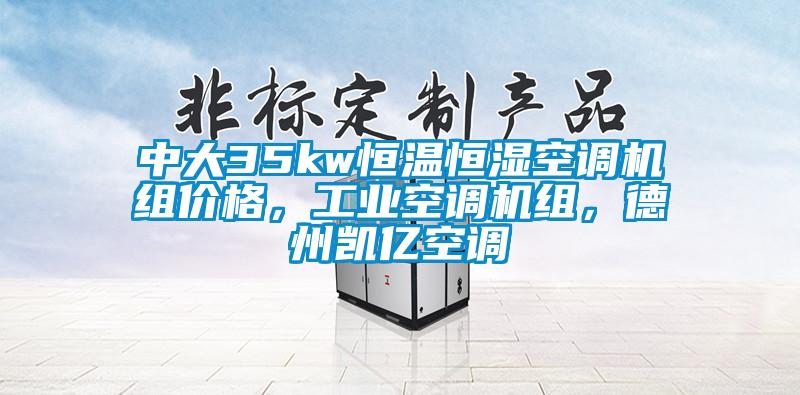 中大35kw恒溫恒濕空調(diào)機(jī)組價(jià)格，工業(yè)空調(diào)機(jī)組，德州凱億空調(diào)