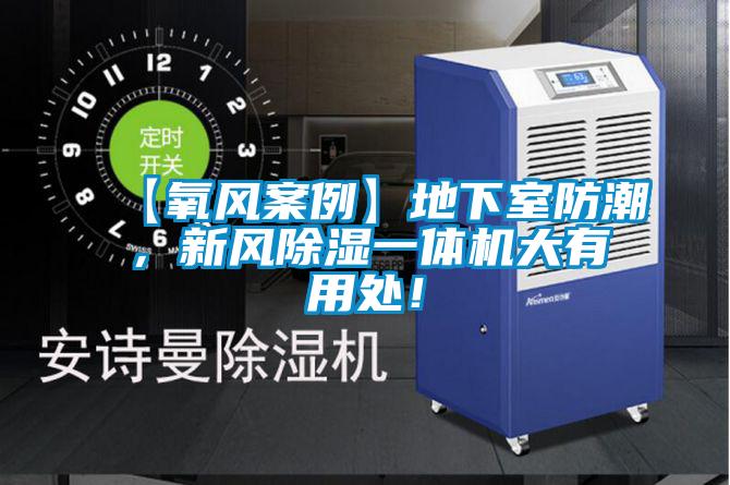 【氧風案例】地下室防潮，新風除濕一體機大有用處！