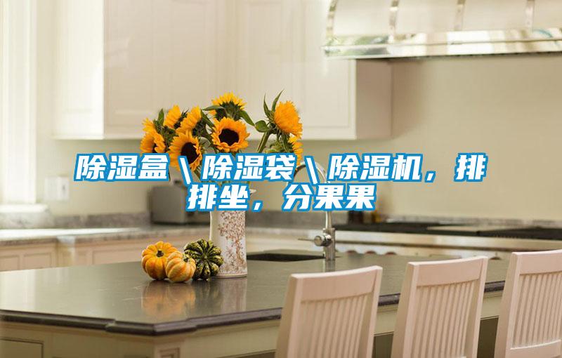 除濕盒＼除濕袋＼除濕機，排排坐，分果果