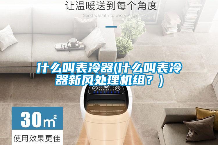 什么叫表冷器(什么叫表冷器新風處理機組？)