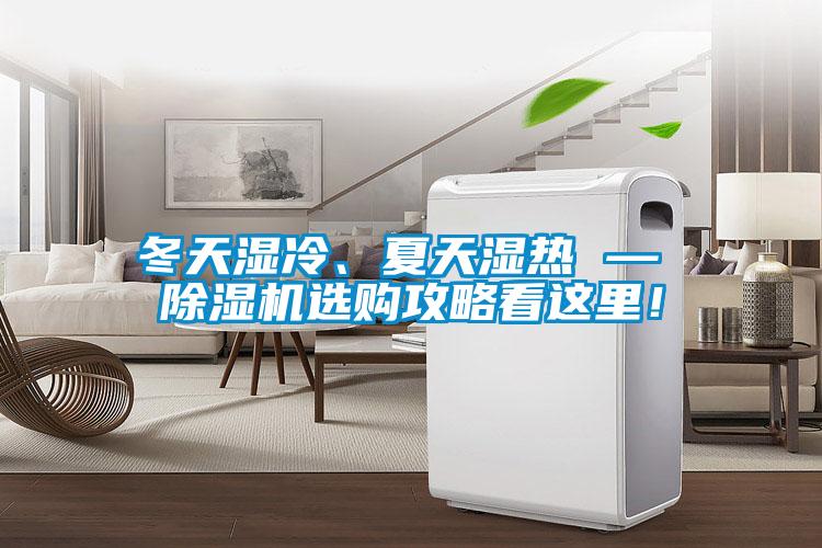 冬天濕冷、夏天濕熱 — 除濕機(jī)選購(gòu)攻略看這里！