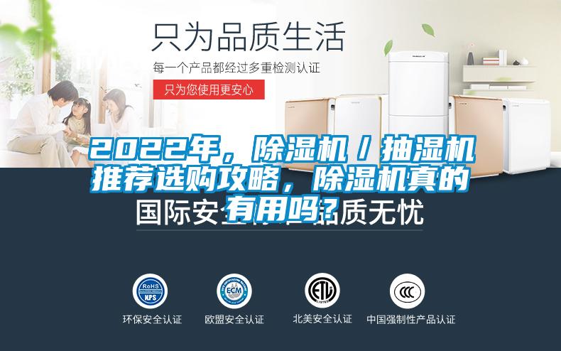 2022年，除濕機(jī)／抽濕機(jī)推薦選購攻略，除濕機(jī)真的有用嗎？
