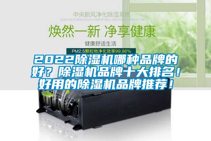 2022除濕機(jī)哪種品牌的好？除濕機(jī)品牌十大排名！好用的除濕機(jī)品牌推薦！