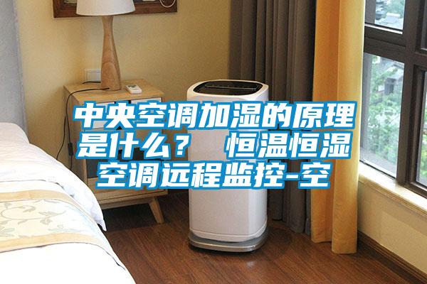 中央空調(diào)加濕的原理是什么？ 恒溫恒濕空調(diào)遠(yuǎn)程監(jiān)控-空