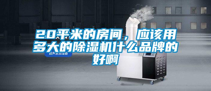 20平米的房間，應(yīng)該用多大的除濕機(jī)什么品牌的好啊