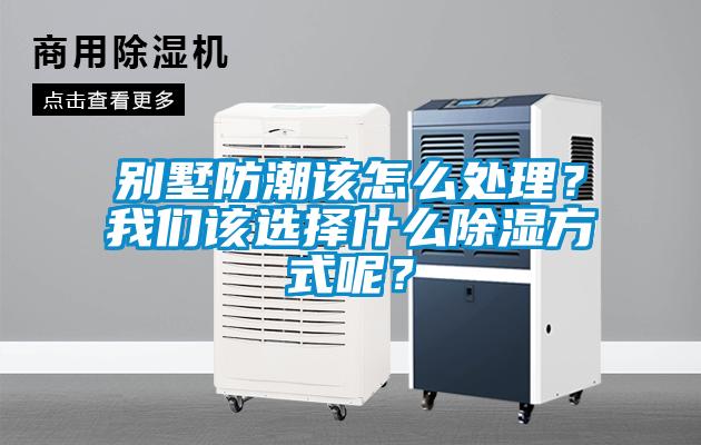別墅防潮該怎么處理？我們?cè)撨x擇什么除濕方式呢？