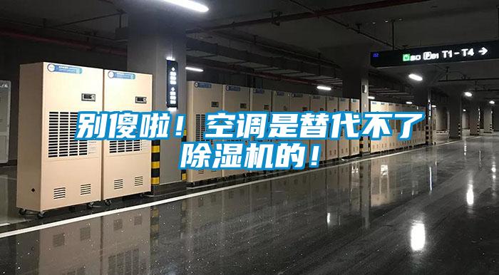 別傻啦！空調(diào)是替代不了除濕機的！