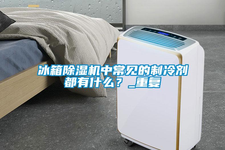 冰箱除濕機中常見的制冷劑都有什么？_重復