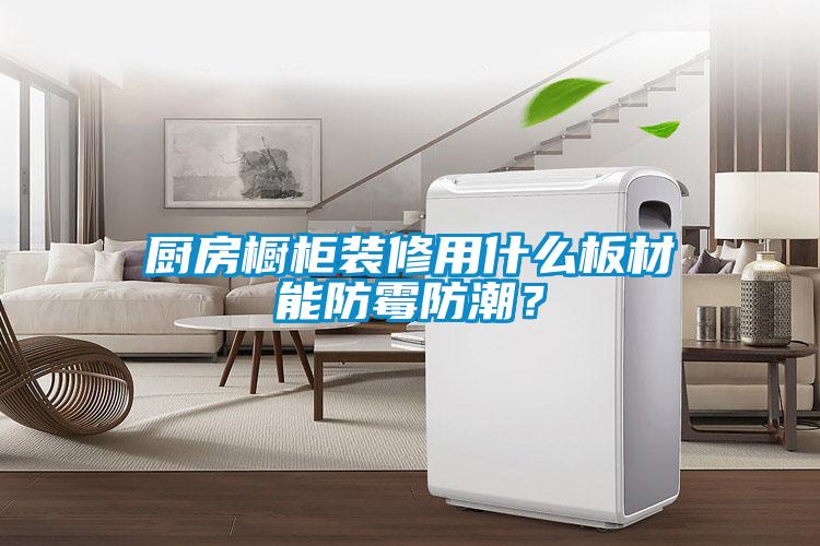廚房櫥柜裝修用什么板材能防霉防潮？