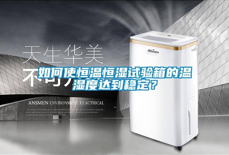 如何使恒溫恒濕試驗箱的溫濕度達到穩(wěn)定？
