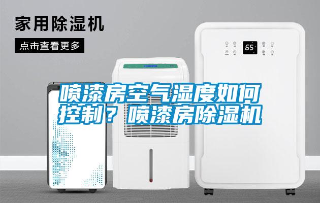 噴漆房空氣濕度如何控制？噴漆房除濕機