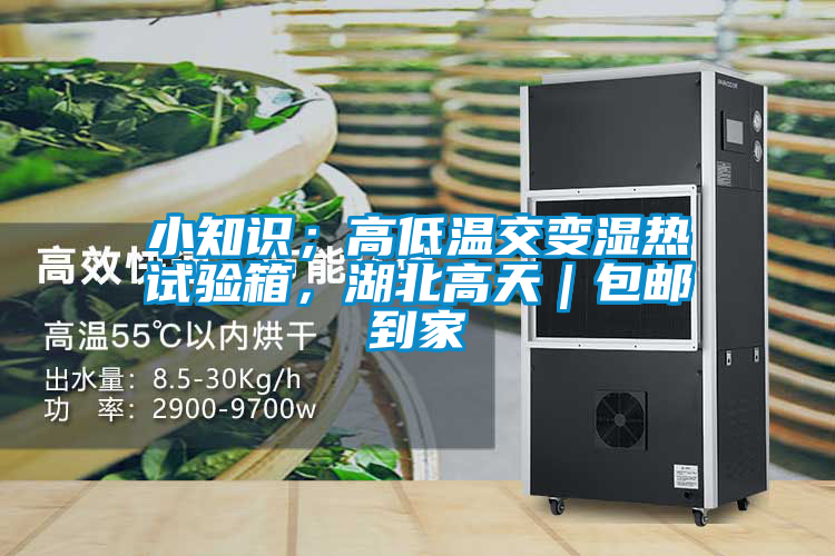 小知識；高低溫交變濕熱試驗箱，湖北高天｜包郵到家