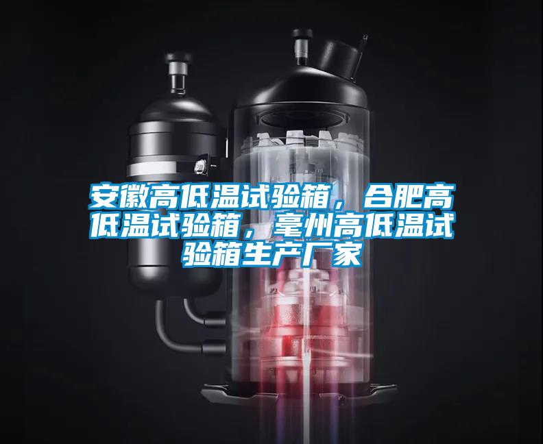 安徽高低溫試驗箱，合肥高低溫試驗箱，毫州高低溫試驗箱生產(chǎn)廠家