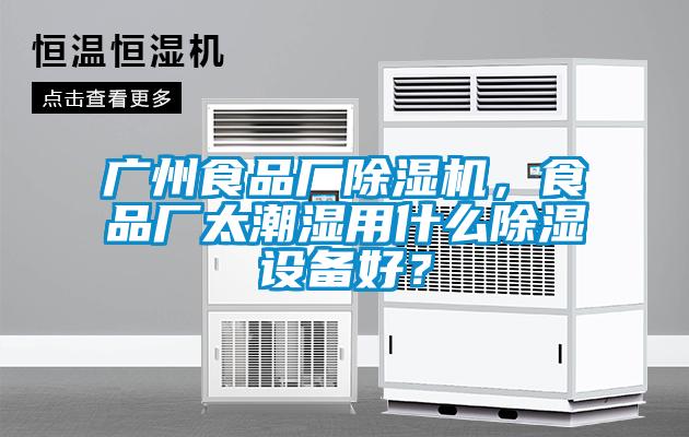 廣州食品廠除濕機，食品廠太潮濕用什么除濕設備好？