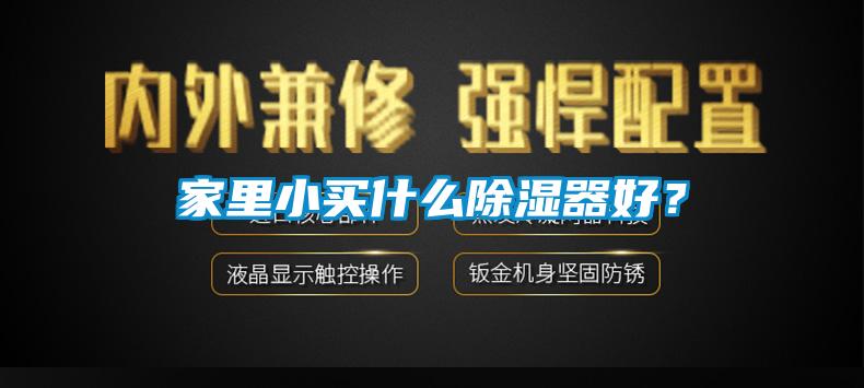 家里小買什么除濕器好？