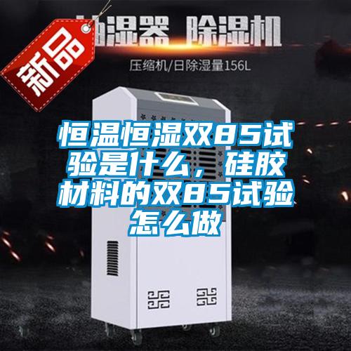 恒溫恒濕雙85試驗(yàn)是什么，硅膠材料的雙85試驗(yàn)怎么做